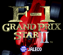 F-1 Grand Prix Star II (c) 1993 Jaleco