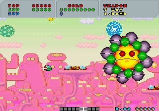 Fantasy Zone (C) 1986 Sega