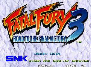 Fatal Fury 3 - Road to the Final Victory / Garou Densetsu 3 - Haruka-Naru Tatakai (C) 1995 SNK
