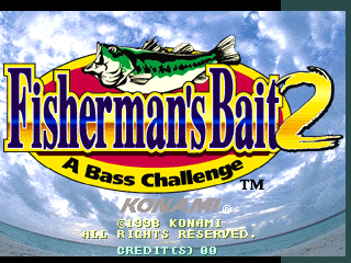 Fisherman's Bait 2 - A Bass Challenge (c) 1998 Konami