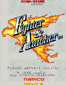 Fighter & Attacker (C) 1992 Namco