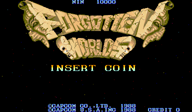 Forgotten Worlds (C) 1988 Capcom