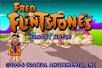 Fred Flintstone's Memory Match (c) 1996 HAR Management