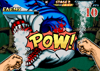 The First Funky Fighter (c) 1993 Taito