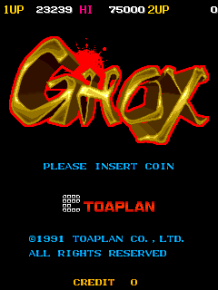 Ghox (C) 1991 Toaplan