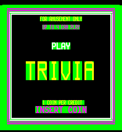 Trivia (Version 1.03) (c) 1986 Greyhound Electronics