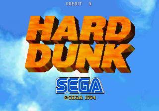 Hard Dunk (C) 1994 Sega