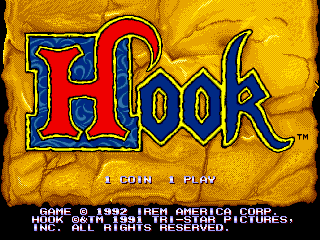 Hook (C) 1992 Irem