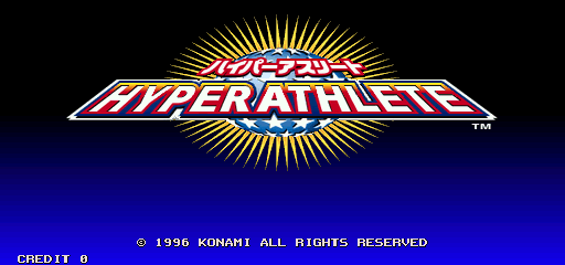 Hyper Athlete (C) 1996 Konami