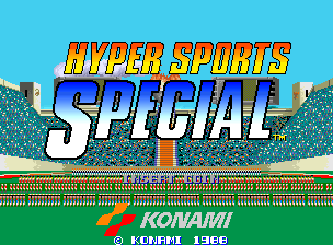 Hyper Sports Special  (C) 1988 Konami