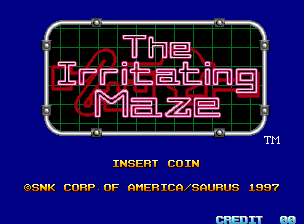 The Irritating Maze (C) 1997 SNK/Saurus