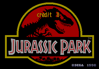 Jurassic Park (C) 1993 Sega