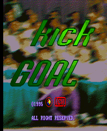Kick & Goal (C) 1995 TCH