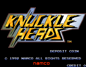 Knuckle Heads (C) 1992 Namco