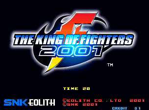 The King of Fighters 2001 (C) 2001 Eolith/SNK
