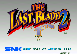 The Last Blade 2 (C) 1998 SNK