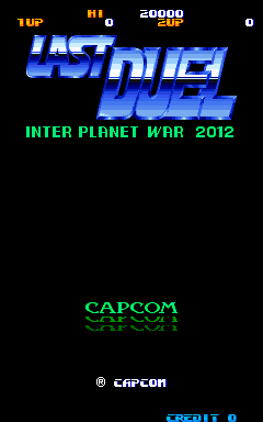 Last Duel (C) 1988 Capcom
