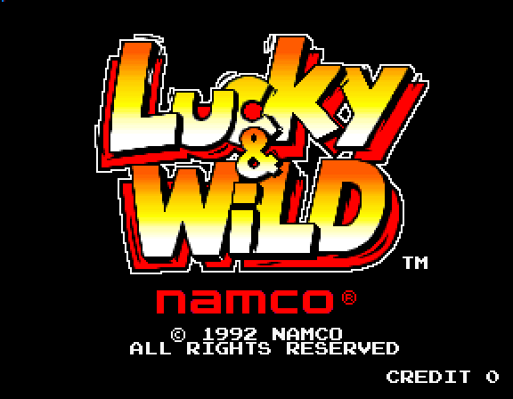 Lucky & Wild (C) 1992 Namco