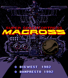 Super Spacefortress Macross (C) 1992 Banpresto