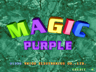 Magic Purple (C) 1996 Unico