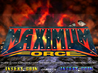Maximum Force (C) 1996 Atari