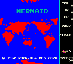 Mermaid (c) 1982 Rock-ola