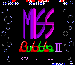 Miss Bubble II (c) 1996 Alpha Co.
