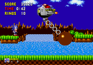 MegaPlay: Sonic the Hedgehog (C) 1991 Sega