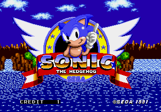 MegaPlay: Sonic the Hedgehog (C) 1991 Sega