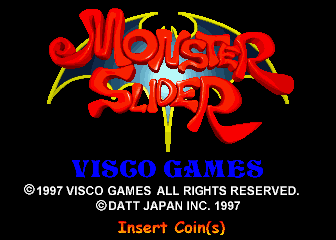 Monster Slider (C) 1997 Visco/Datt Japan
