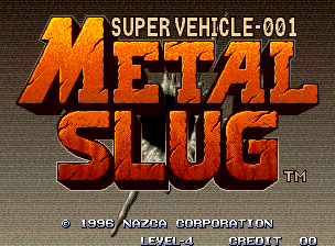 Metal Slug (C) 1996 Nazca