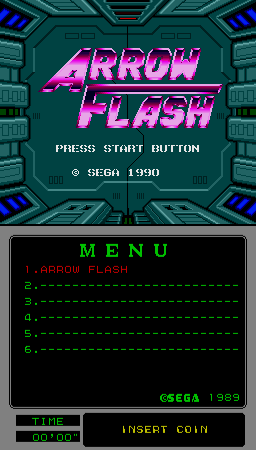 Arrow Flash [Mega-Tech 44] (c) 1990 Sega