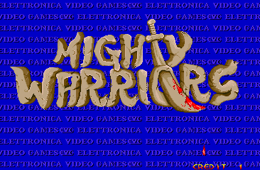 Mighty Warriors (c) 199? Elettronica Video-Games
