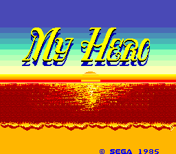My Hero (c) 1985 Coreland / Sega