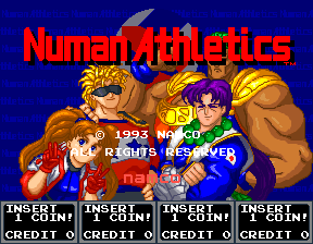Numan Athletics (C) 1993 Namco