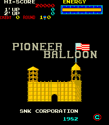 Pioneer Balloon (C) 1982 SNK