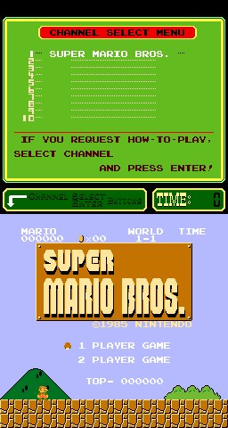 PlayChoice-10: Super Mario Bros. (C) 1985 Nintendo