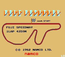 Pole Position (C) 1982 Namco