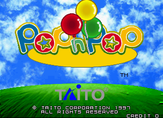 Pop'n Pop (C) 1997 Taito