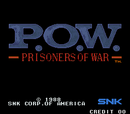 P.O.W. - Prisoners of War (C) 1988 SNK