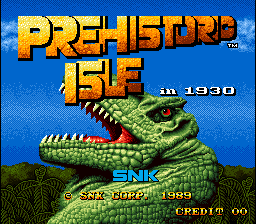 Prehistoric Isle in 1930 (C) 1989 SNK