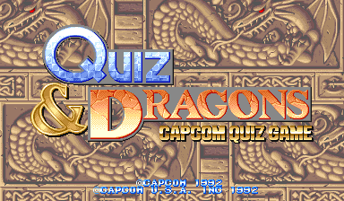 Quiz & Dragons (C) 1992 Capcom