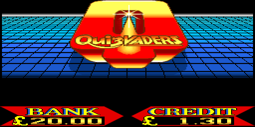 Quizvaders (c) 1991 B.F.M. [Bell-Fruit Mfg. Co., Ltd.]