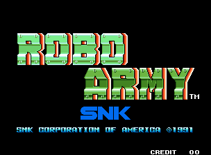 Robo Army (C) 1991 SNK