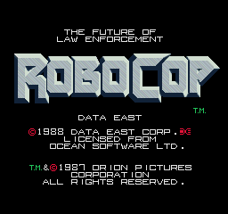 Robocop (C) 1988 Data East