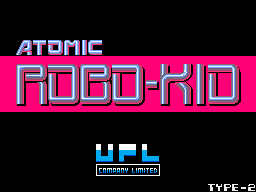 Atomic Robo-Kid (C) 1988 UPL