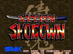 Samurai Showdown (C) 1993 SNK