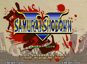 Samurai Shodown V (c) 2003 SNK Playmore