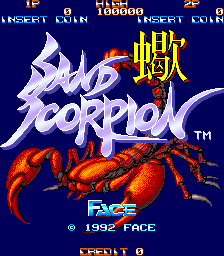 Sand Scorpion (C) 1992 Face