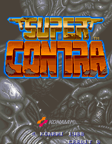 Super Contra (C) 1988 Konami